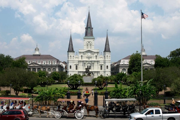 New Orleans' Jackson Square image: Alexandra Hay