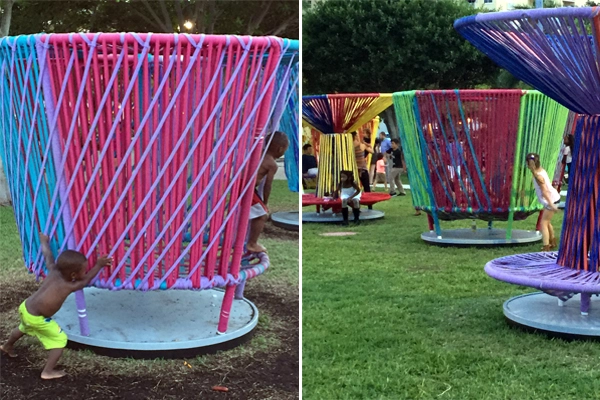 Innovative spinning play elements image: Amy Wagenfeld