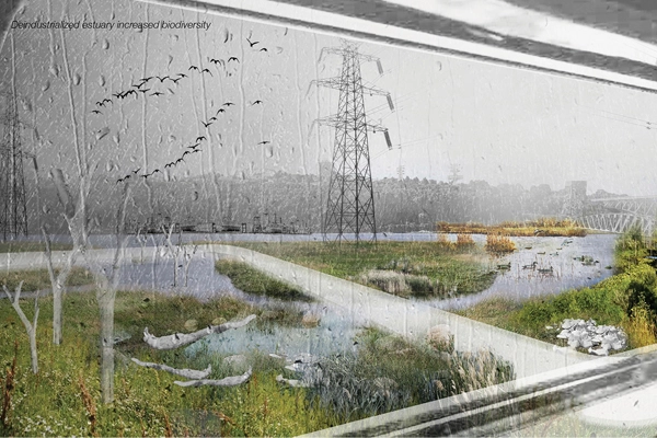 PHYTO-Industry: Reinvigorating the North Vancouver Waterfront through a phased remediation process, 2016 Student ASLA Honor Award, Analysis and Planning Category image: Shan Yang, Student ASLA