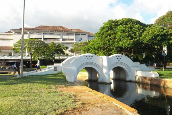 Ala Moana Park (HALS HI-21). Bridle Path Bridge. image: Library of Congress, Prints and Photographs Division, HALS HI-21
