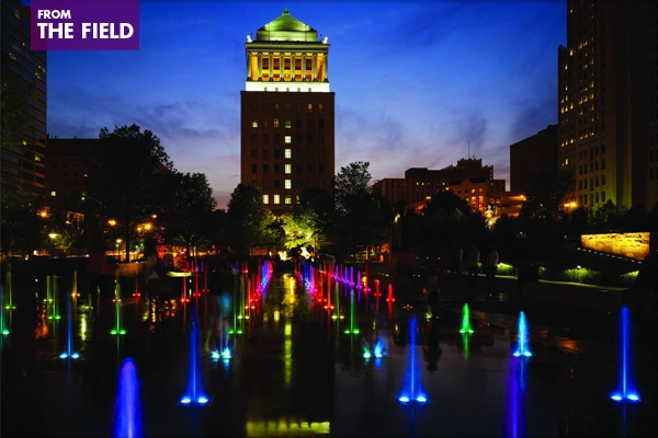 Citygarden, St. Louis, MO, 2011 Professional ASLA Honor Award, General Design Category image: Nelson Byrd Woltz Landscape Architects