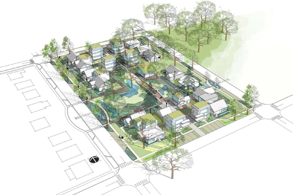 Integrating Habitats: "Growing Together", Portland, OR, 2011 Professional ASLA Honor Award, Analysis and Planning Category image: AECOM
