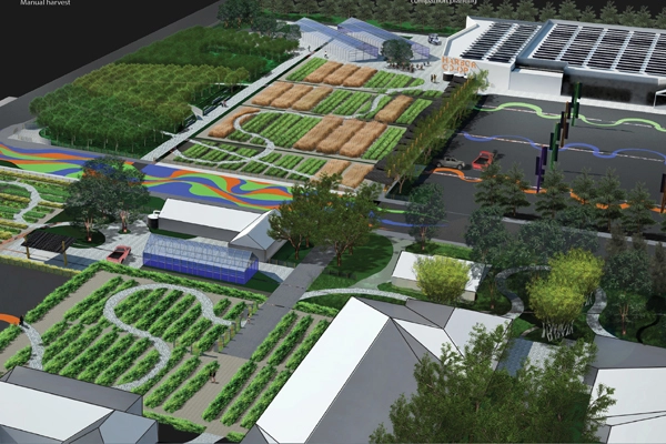 Microcosm of America, 2012 Student ASLA Honor Award, Analysis and Planning Category image: Joshua Brooks, Student ASLA, Undergraduate, Louisiana State University