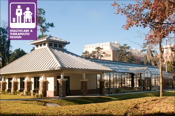 The Greenhouse at Wilmot Gardens, which houses the Therapeutic Horticulture Program image: Leah Diehl 