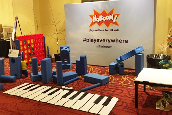 Creating Energy and Excitement in PLAYces, sponsored by KaBOOM!, Montgomery County Department of Environmental Protection image: Shawn Balon