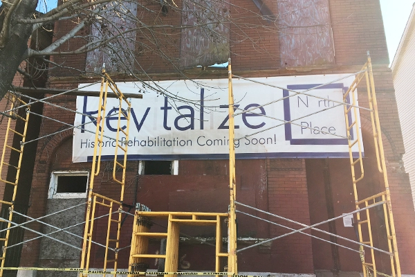 Historic home under construction / image credit: Shawn Balon