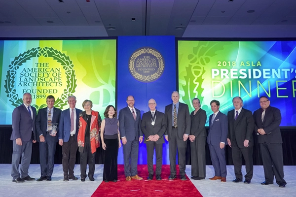 2018 ASLA Honors recipients