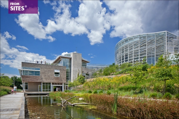 The sustainable landscape at the Phipps Conservatory and Botanical Gardens