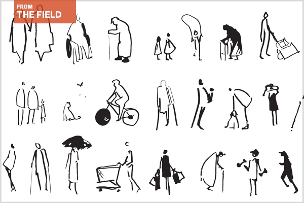 Everyone brings a unique experience to the public realm.