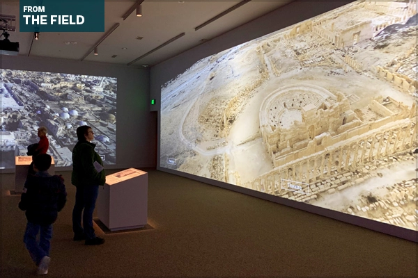 Palmyra's theatre reconstructed