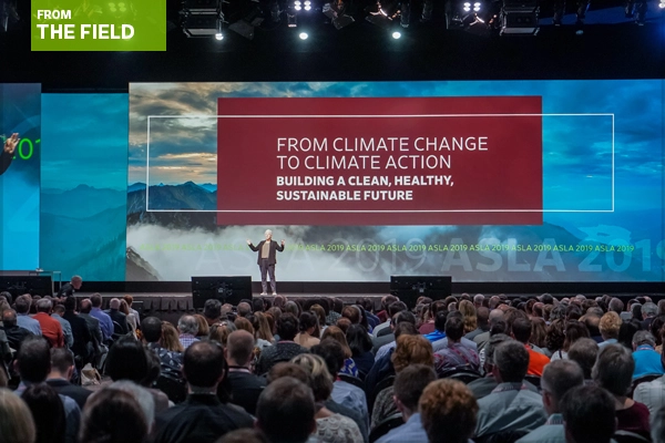 The opening general session of the ASLA Conference on Landscape Architecture