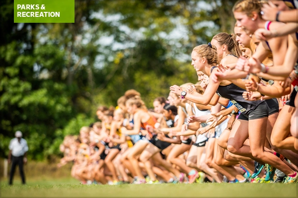 Runners at the starting line