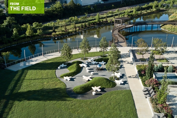 Open space at Nashville's onec1ty development