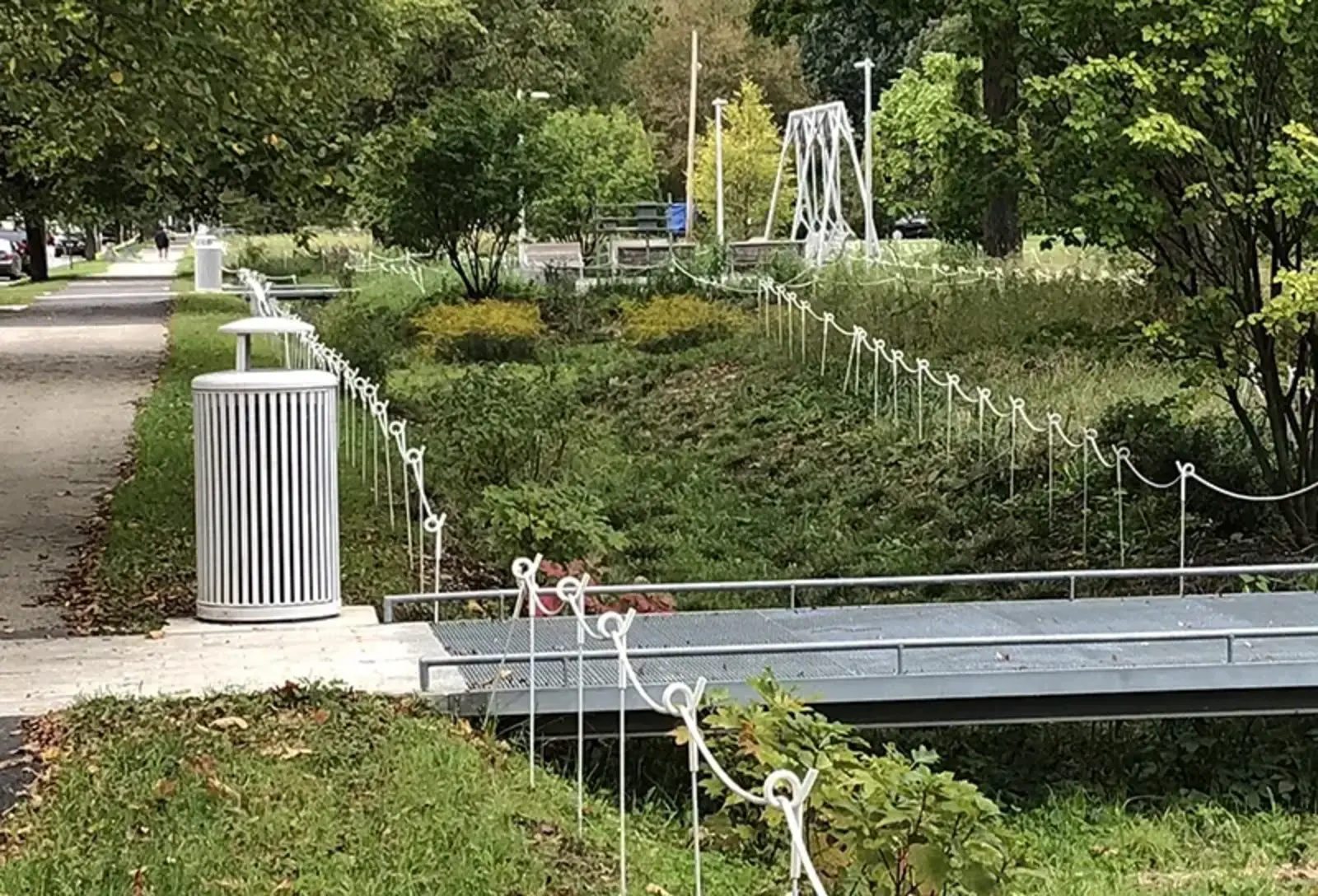 Fairmount Park rain gardens by Studio Bryan Hanes / Ignacio Bunster-Ossa