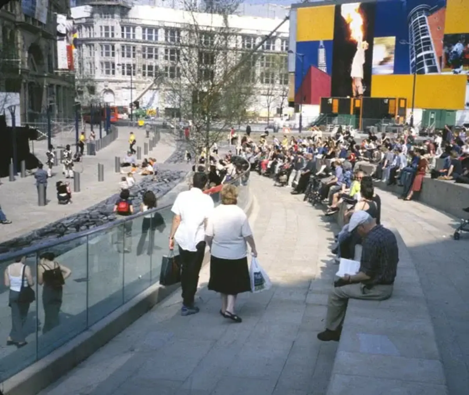 Exchange Square, Manchester, UK. Image credit: Martha Schwartz Partners
