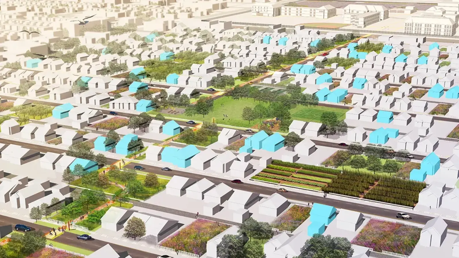 ASLA 2017 Professional Honor Award in Analysis and Planning, Fitzgerald Revitalization Project, Spackman Mossop Michaels.