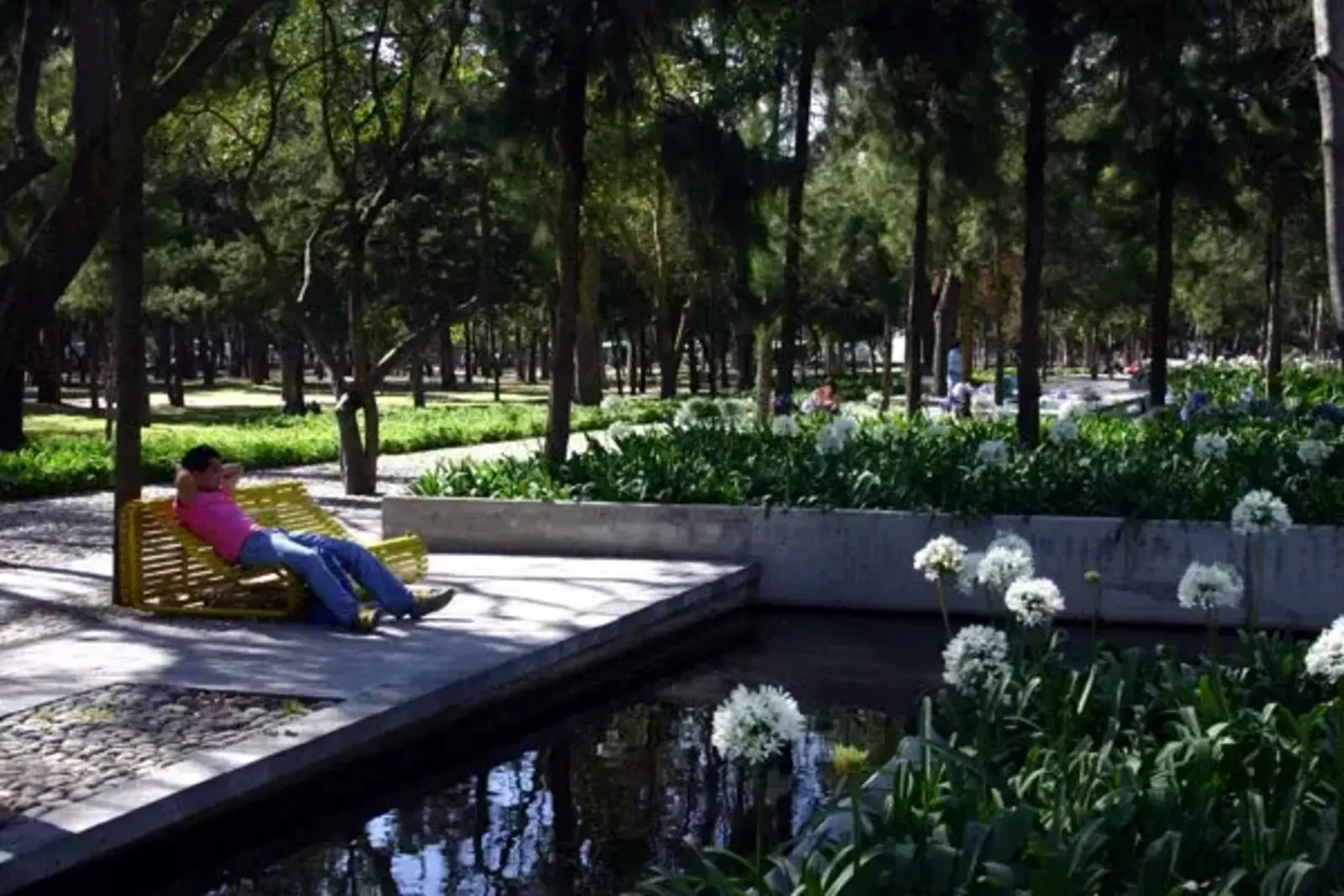 ASLA 2008 Professional General Design Honor Award. Fountain Promenade at Chapultepec Park, Mexico City, Mexico / Francisco Gomez Sosa