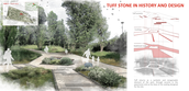 Reusing historical traces of the pathways and their materials