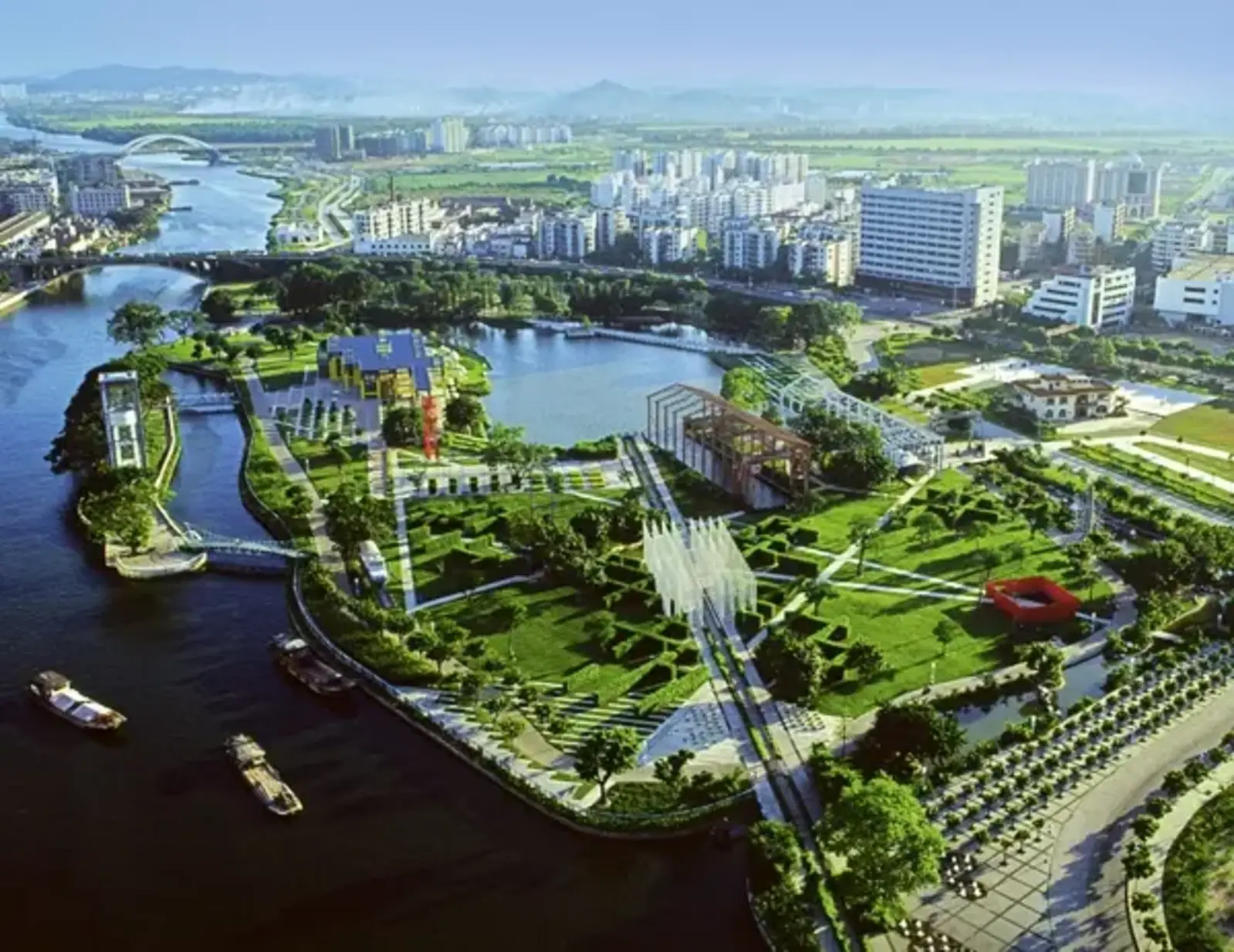 Zhongshan Shipyard Park / Landezine