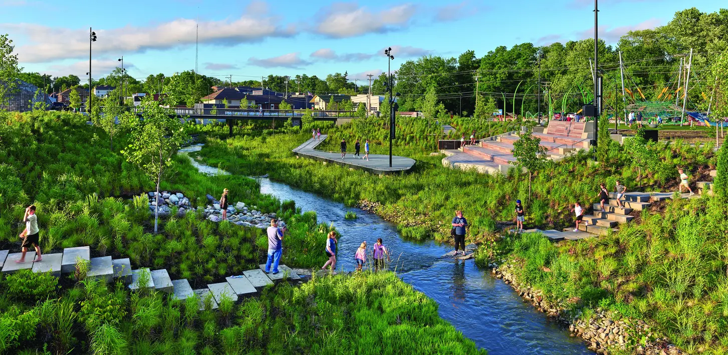 Image of Cool Creek in Grand Junction park.