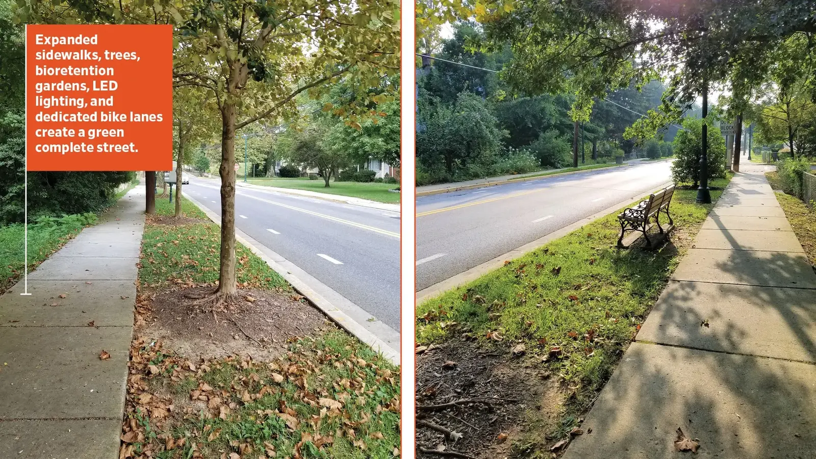 Edmonston Green Street Project, Edmonston, Maryland, Andrew Jones.
