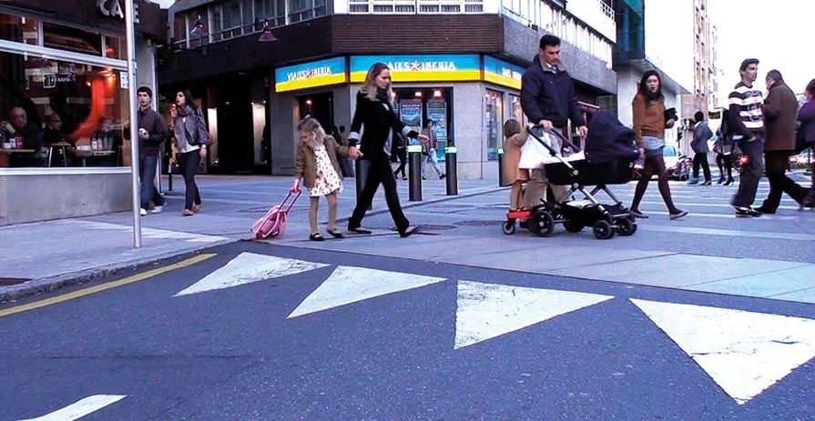 Elevated-crosswalk
