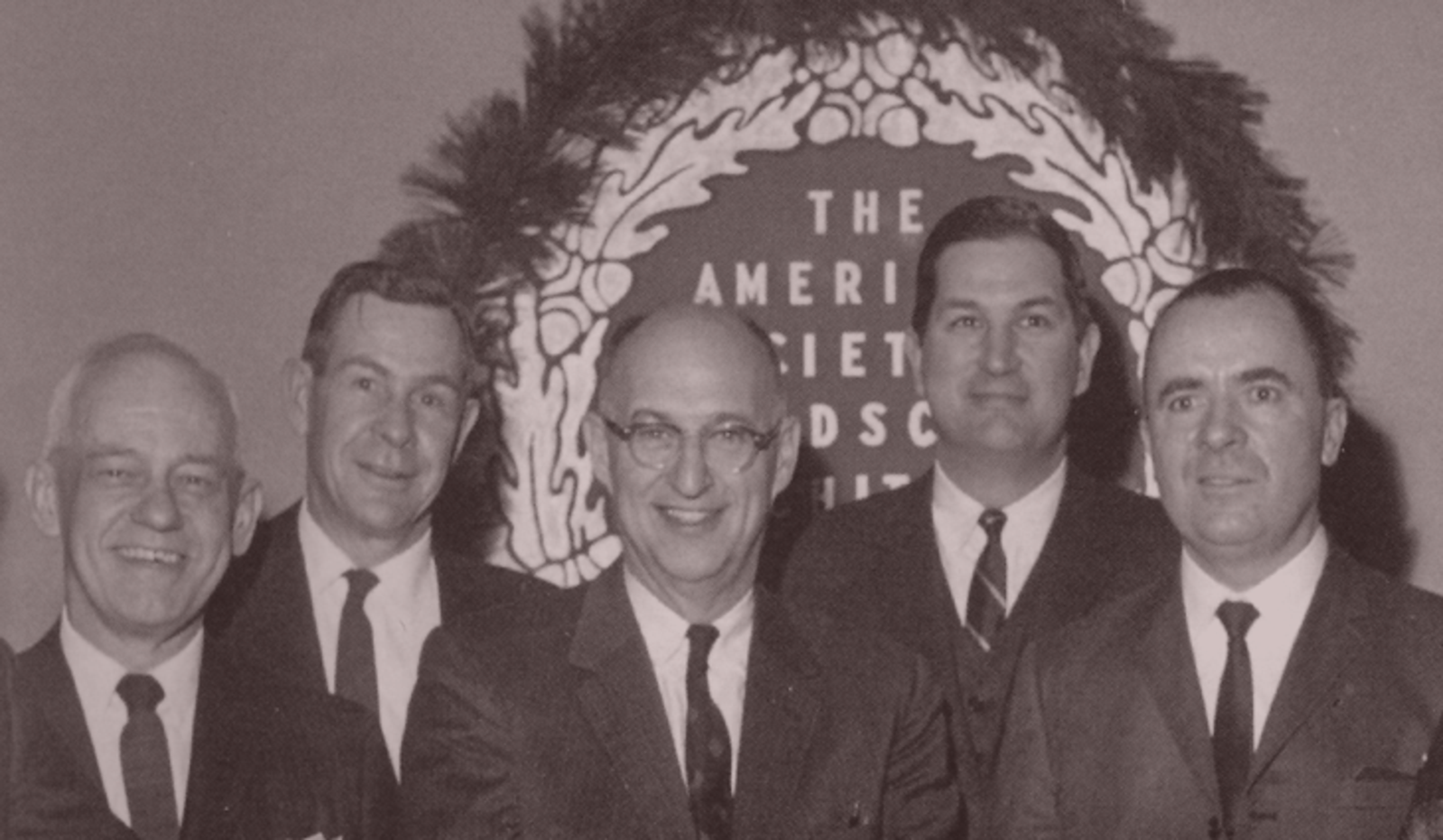 A group of members from the Pennsylvania Chapter pictured in the 1960s.
