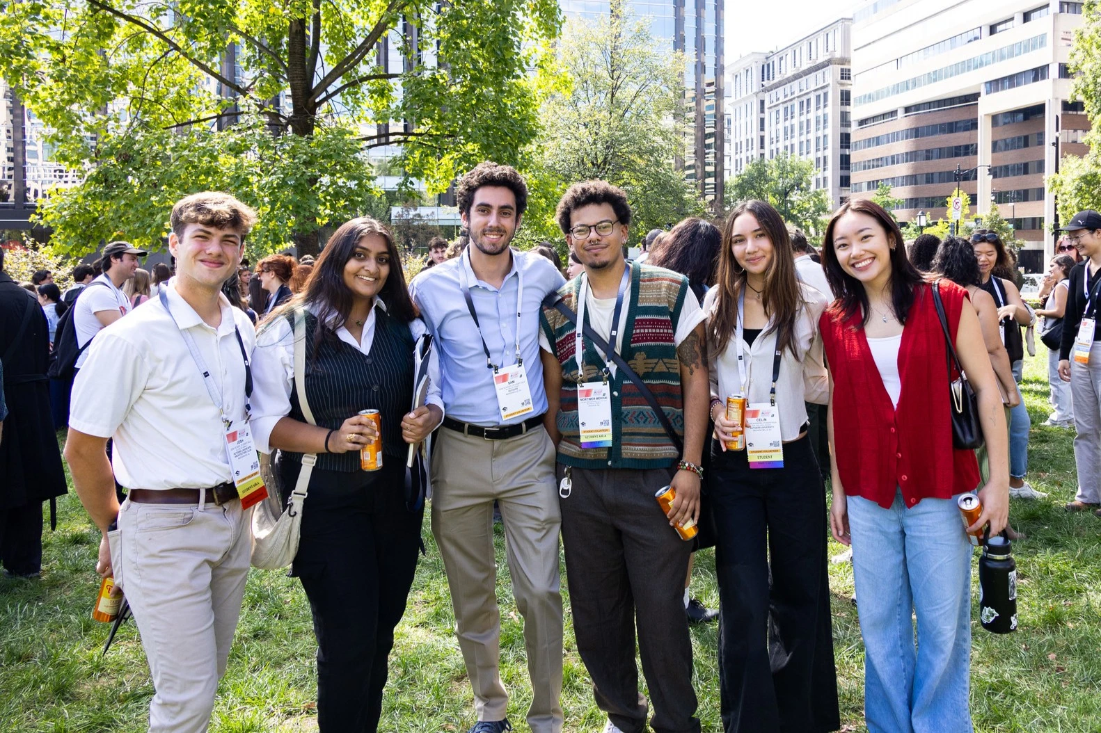 Student Members at the 2024 Student Sketch Walk Celebration