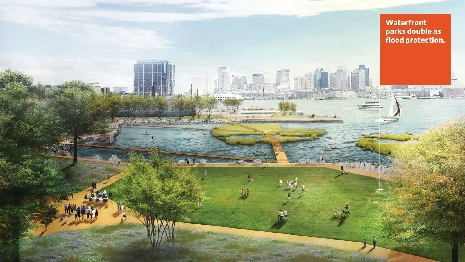 Coastal Resilience Solutions for East Boston & Charlestown, Stoss Landscape Urbanism