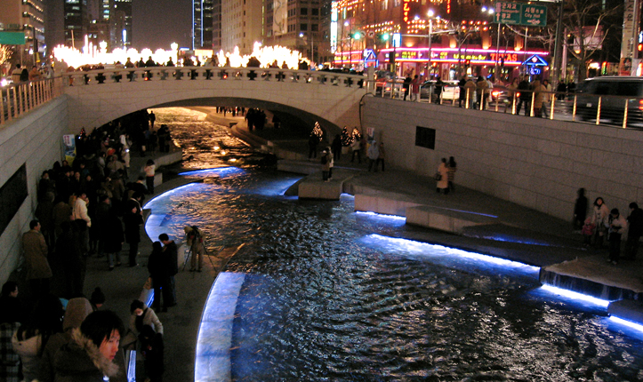 ChonGae Canal Source Point Park 