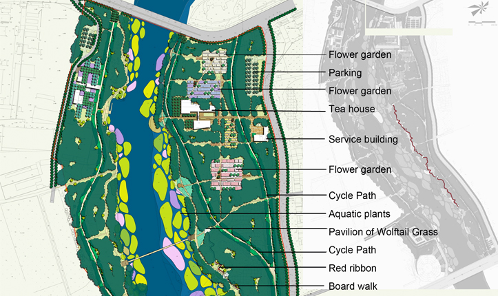 The Red Ribbon, Tanghe River Park