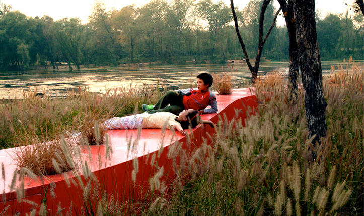 The Red Ribbon, Tanghe River Park