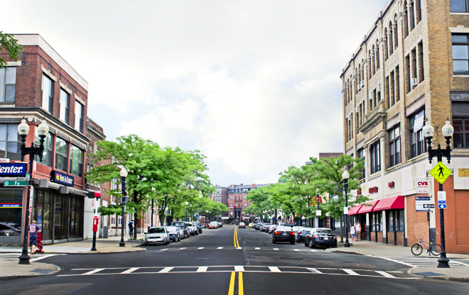 Broadway at E Street