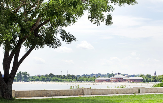 Carson Beach and the Edward J. McCormack Bathhouse