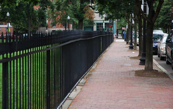 Boston-brick Streetscape