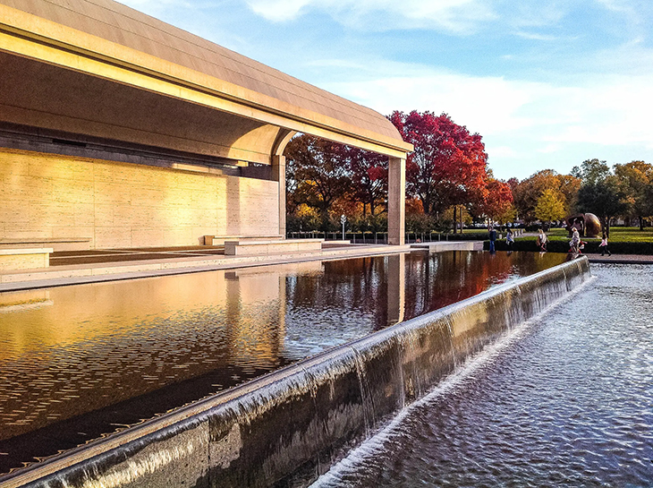 Kimbell Art Museum in Fort Worth, TX / Charles Birnbaum, FASLA