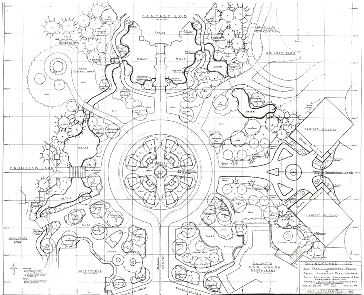 Disneyland Plaza Plan